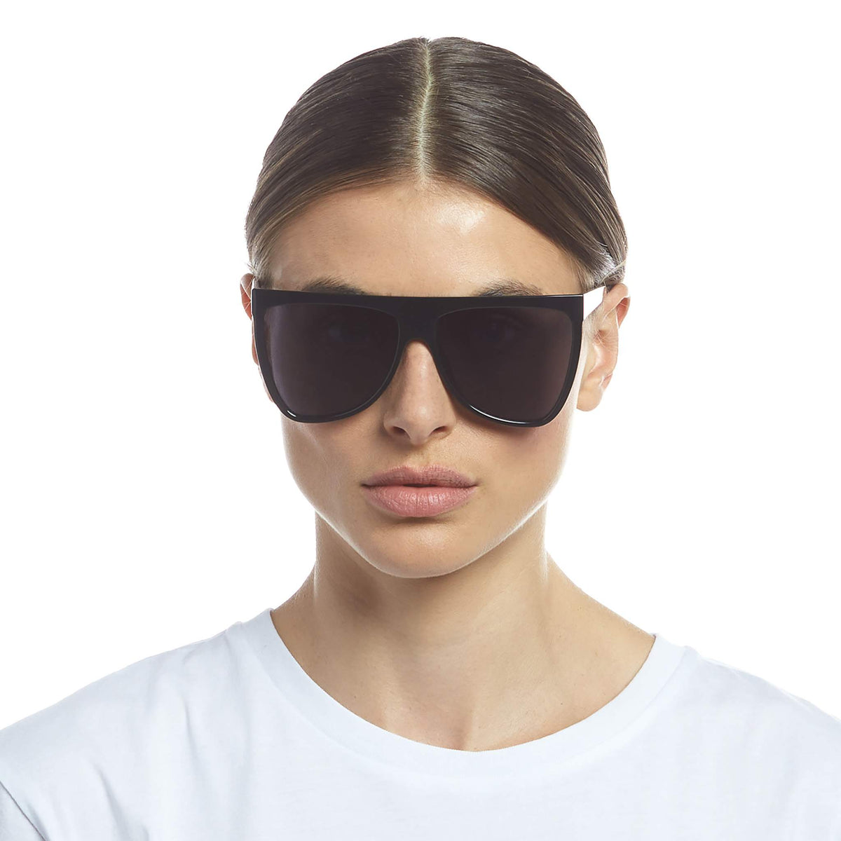 Le Specs Le Sustain Reclaim – Noir – verres noirs – portées