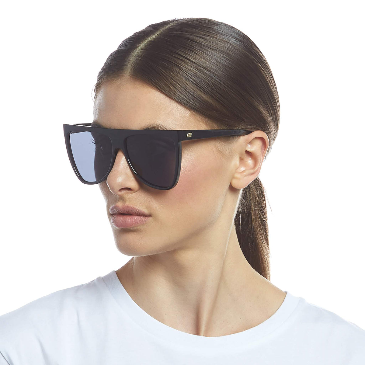 Le Specs Le Sustain Reclaim – Noir – verres noirs – portées