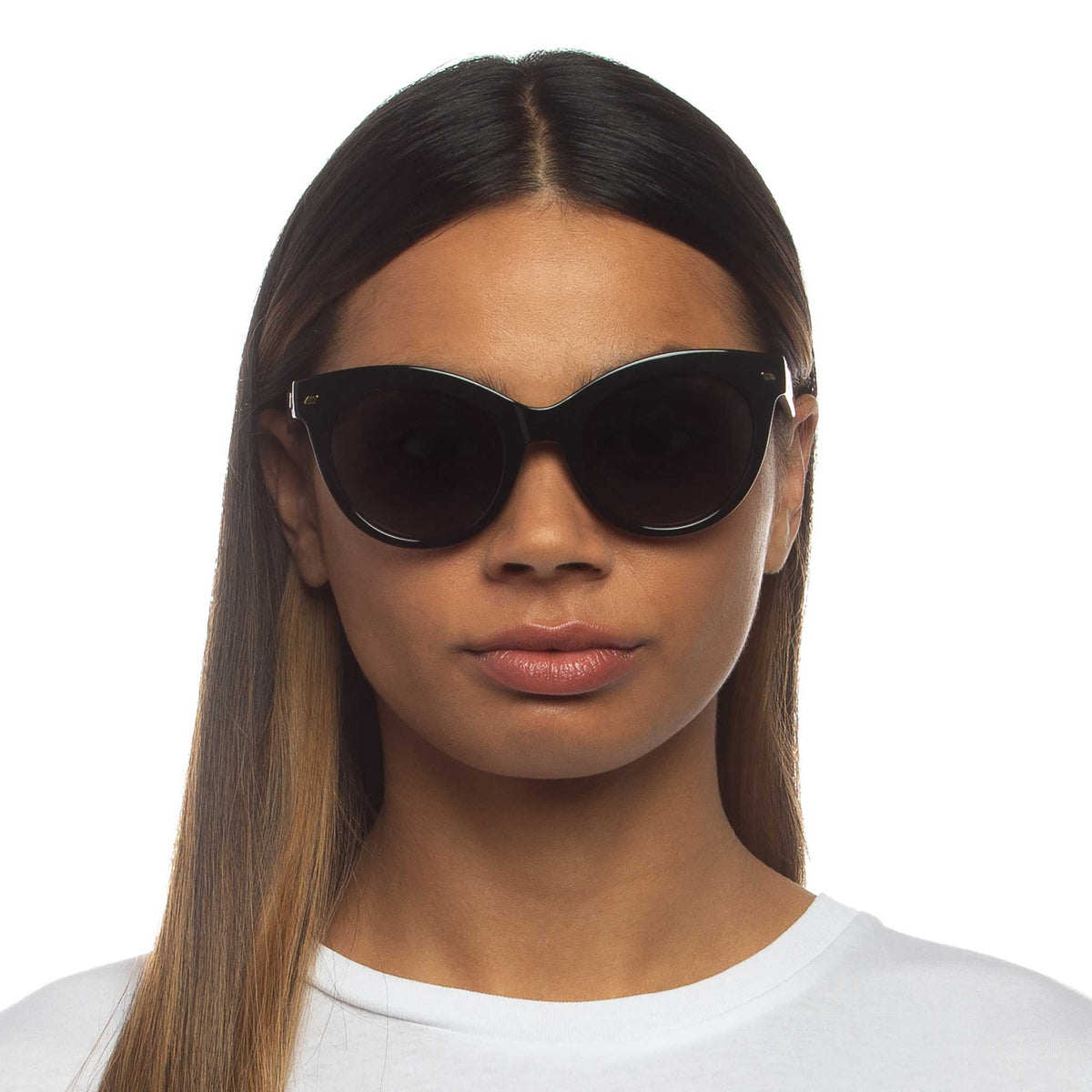 Le Specs Le Sustain That's Fanplastic – Noir – verres noirs polarisés – portées