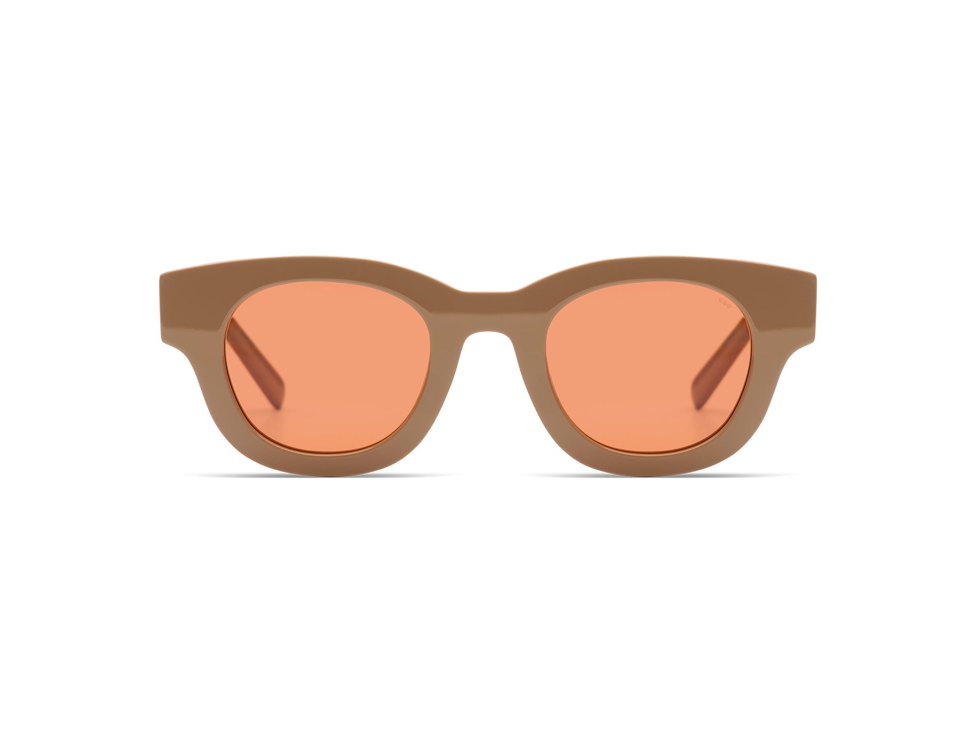 Komono Rae – Taupe – verres cuivrés polarisés – vue de face