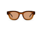 Komono Rae – Marron transparent – verres marron polarisés – vue de face
