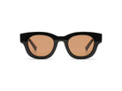 Komono Rae – Noir – verres marron polarisés – vue de face