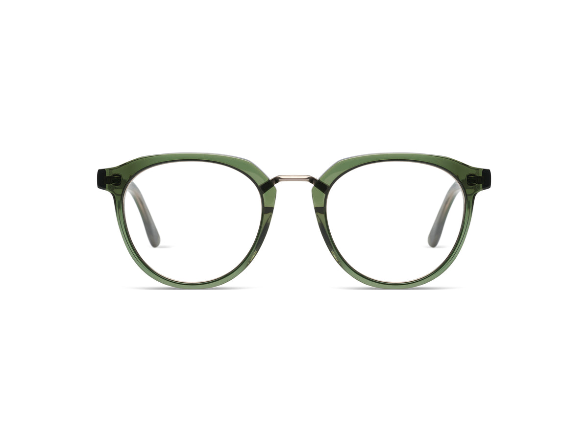 Komono Cameron – Vert olive / Gris acier – vue de face