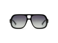 Komono Eden – Noir – verres gris polarisés – vue de face