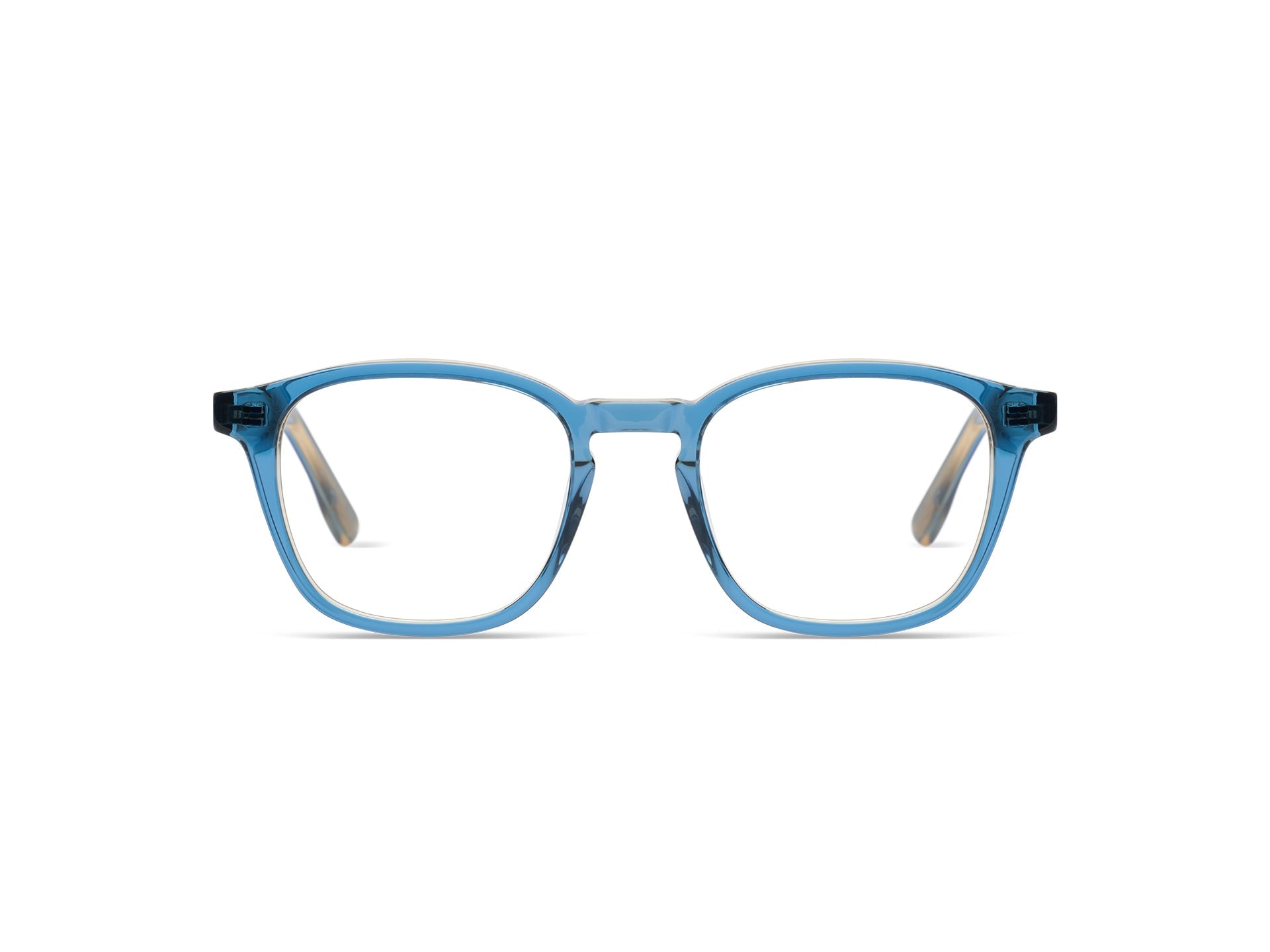 Komono Marlon Slims – Bleu transparent – vue de face
