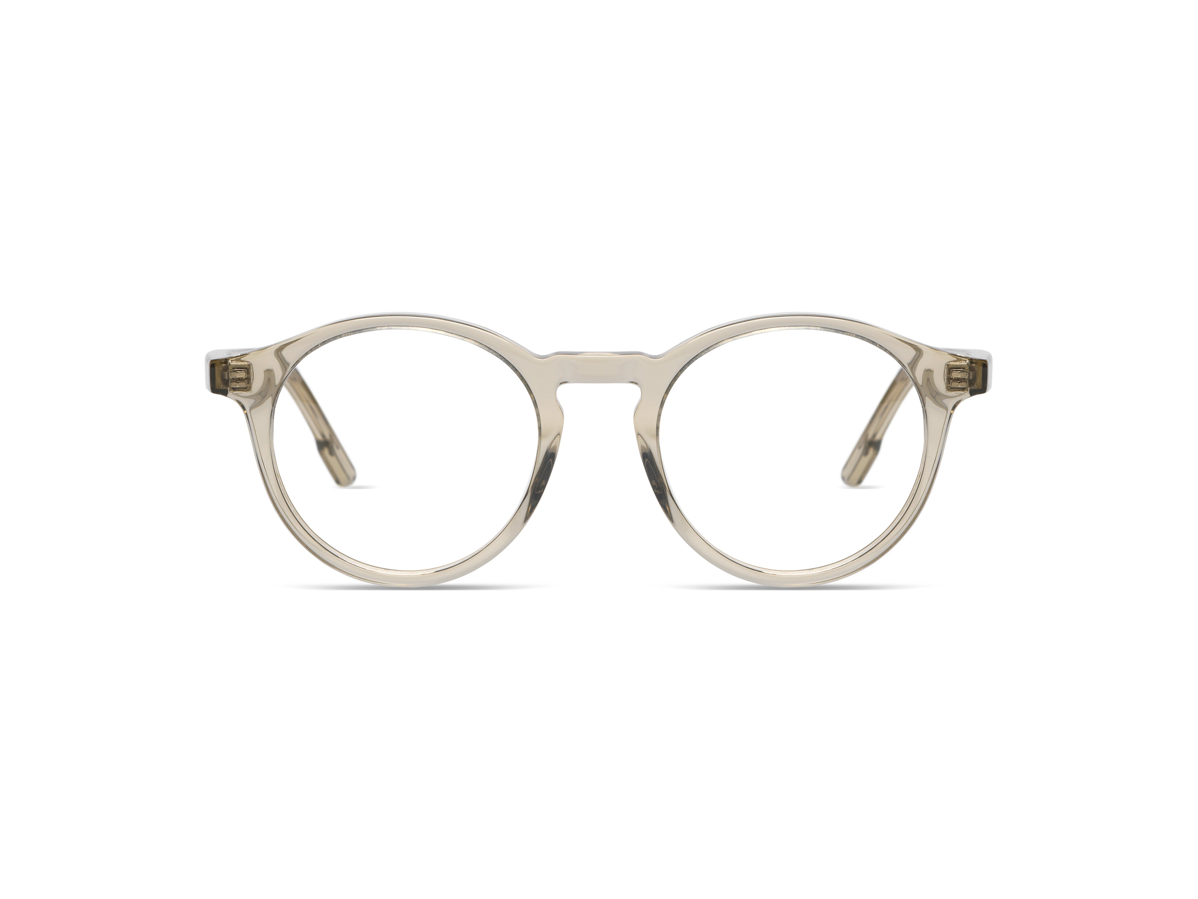 Komono Archie Slims – Gris transparent – vue de face