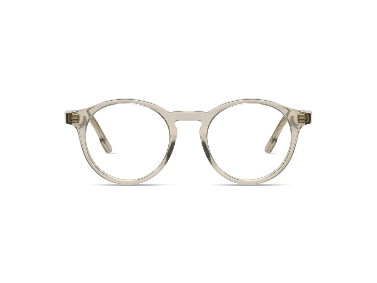 Komono Archie Slims – Gris transparent – vue de face
