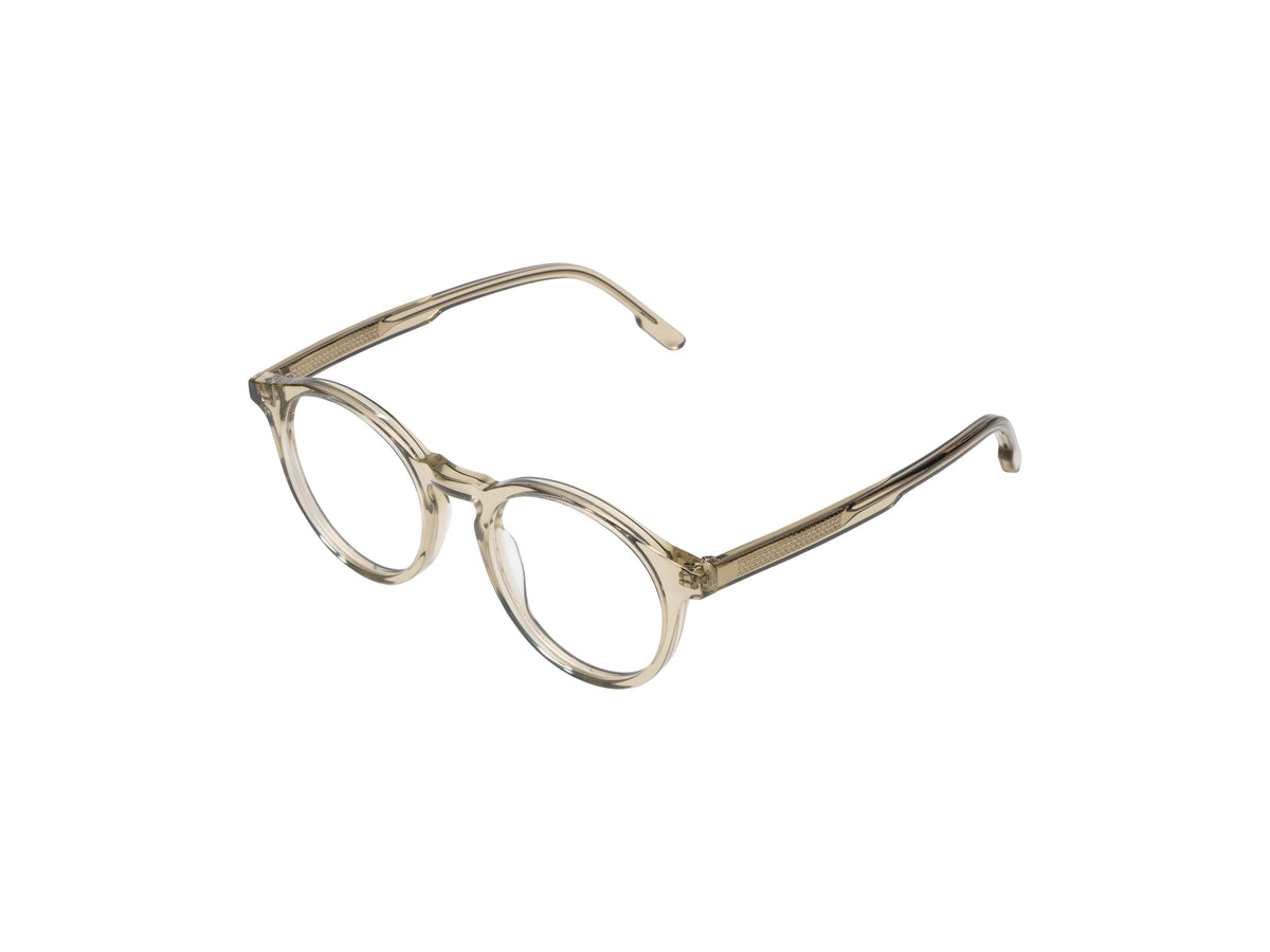 Komono Archie Slims – Gris transparent – vue de profil