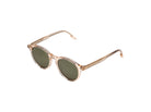 Komono Archie Sun – Beige transparent – verres verts – portées