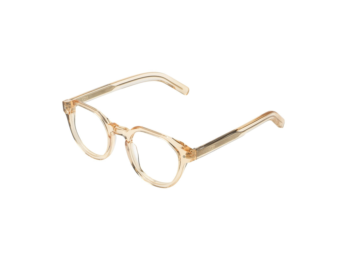 Komono Sloan – Champagne transparent – vue de profil