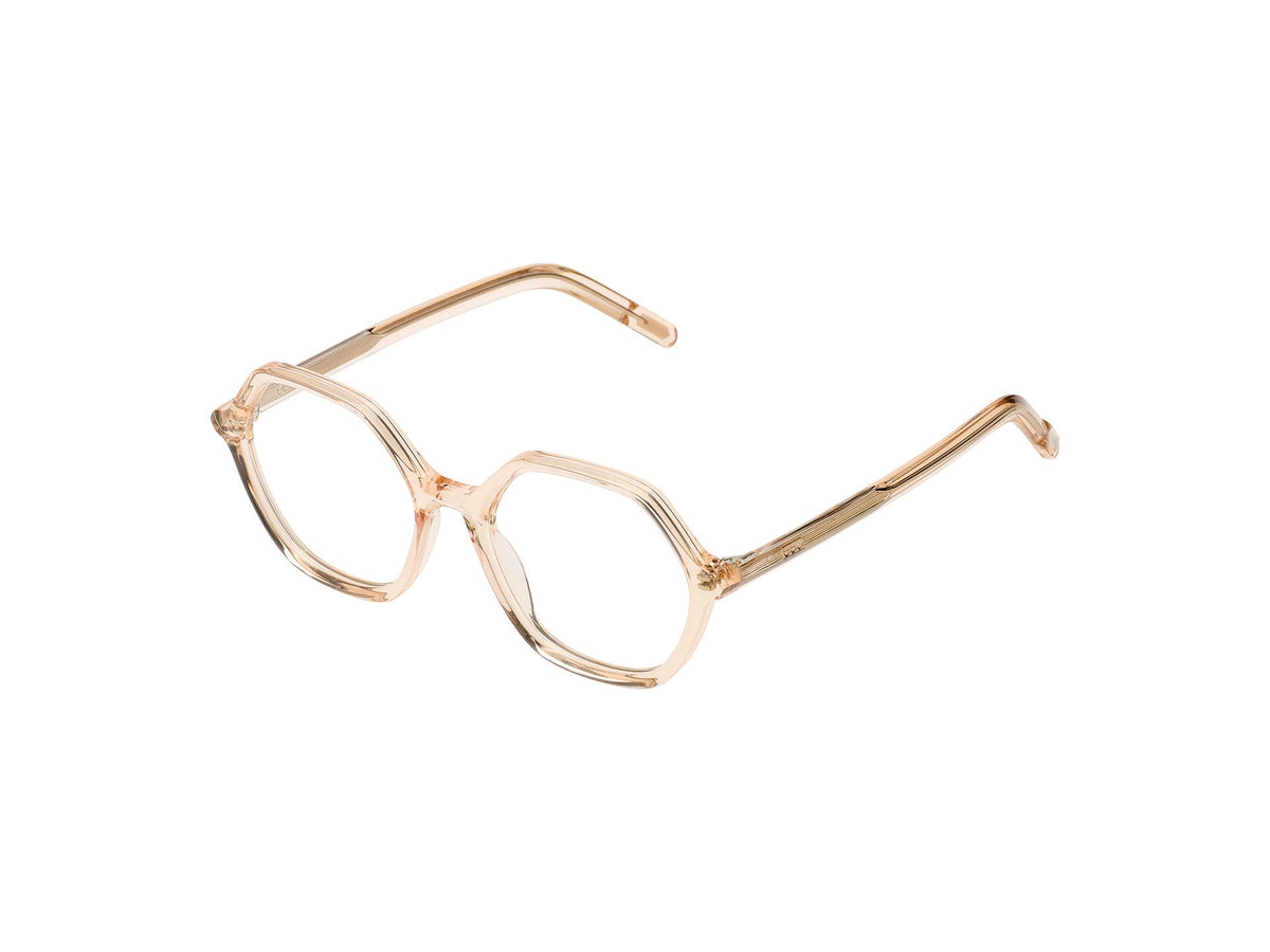 Komono Lara – Champagne transparent – vue de profil