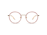 Komono Jude – Rouge brique / Or rose – vue de face