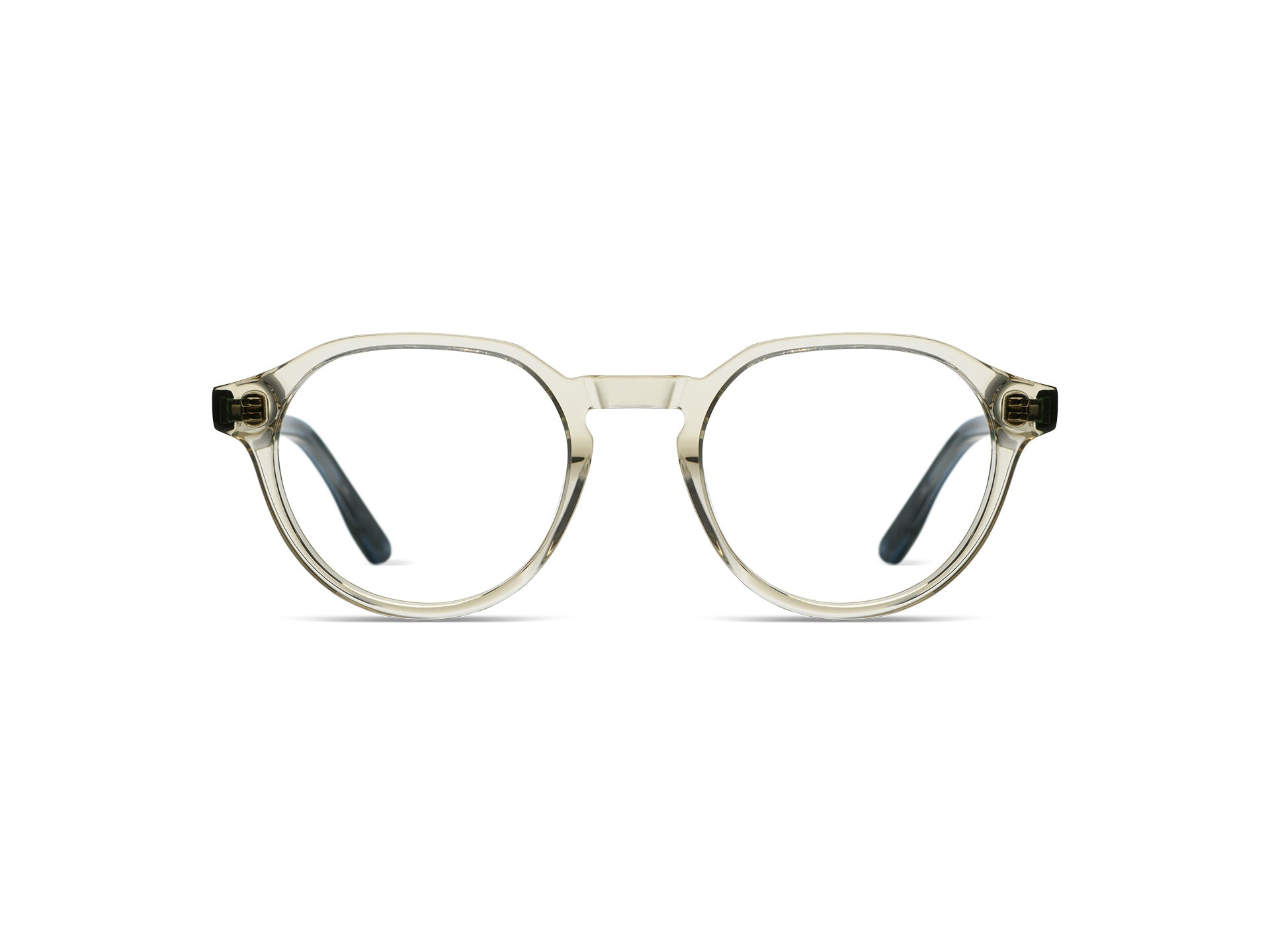 Komono Nigel Slims – Gris vert transparent – vue de face
