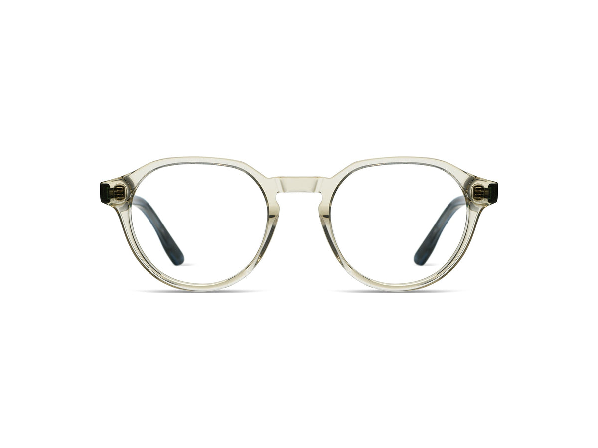 Komono Nigel Slims – Gris vert transparent – vue de face