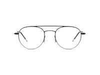 Komono Morgan – Bleu marine / Argent – vue de face