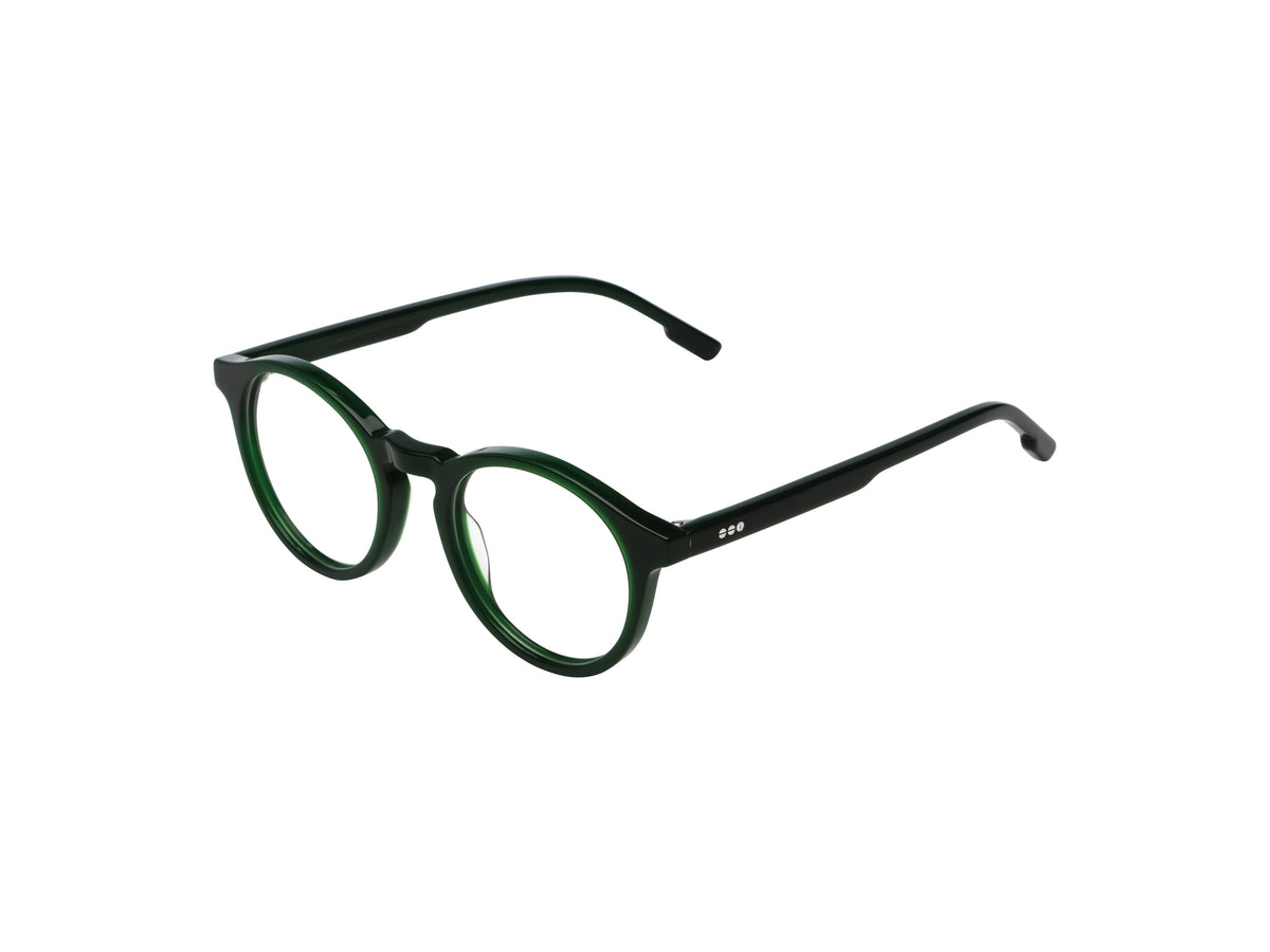 Komono Archie Slims – Vert foncé – vue de profil