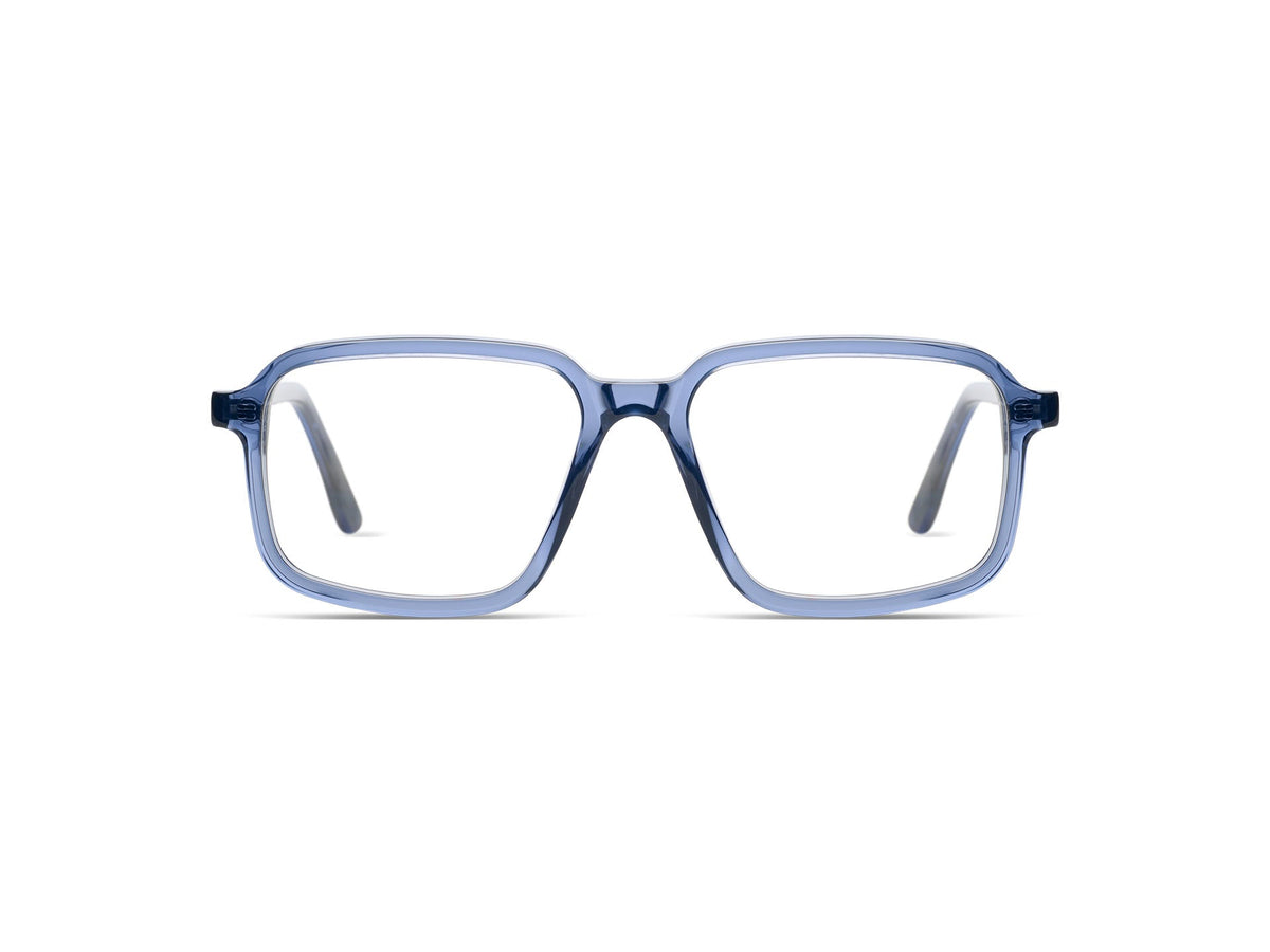 Komono Freddie – Bleu transparent – vue de face