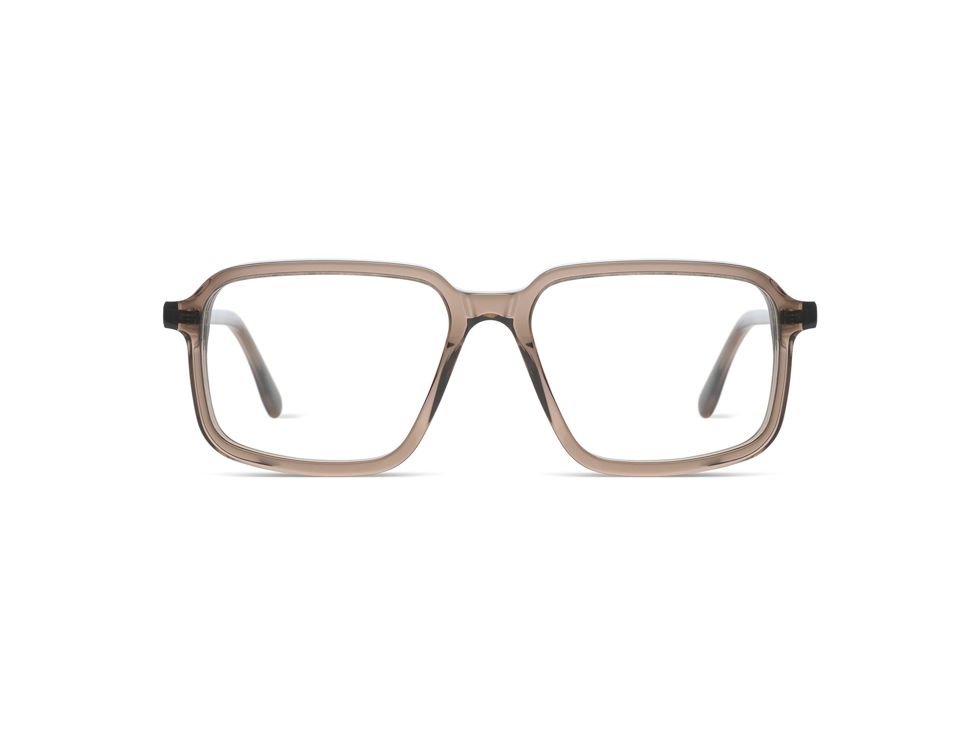 Komono Freddie – Gris taupe transparent – vue de face