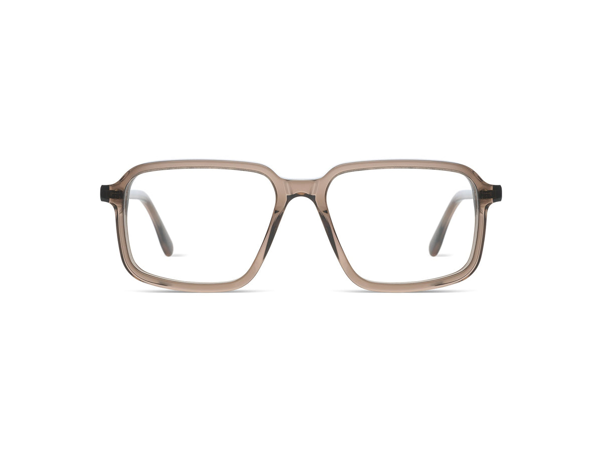 Komono Freddie – Gris taupe transparent – vue de face