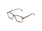 Komono Freddie – Gris taupe transparent – vue de profil