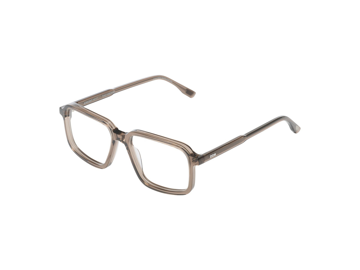 Komono Freddie – Gris taupe transparent – vue de profil