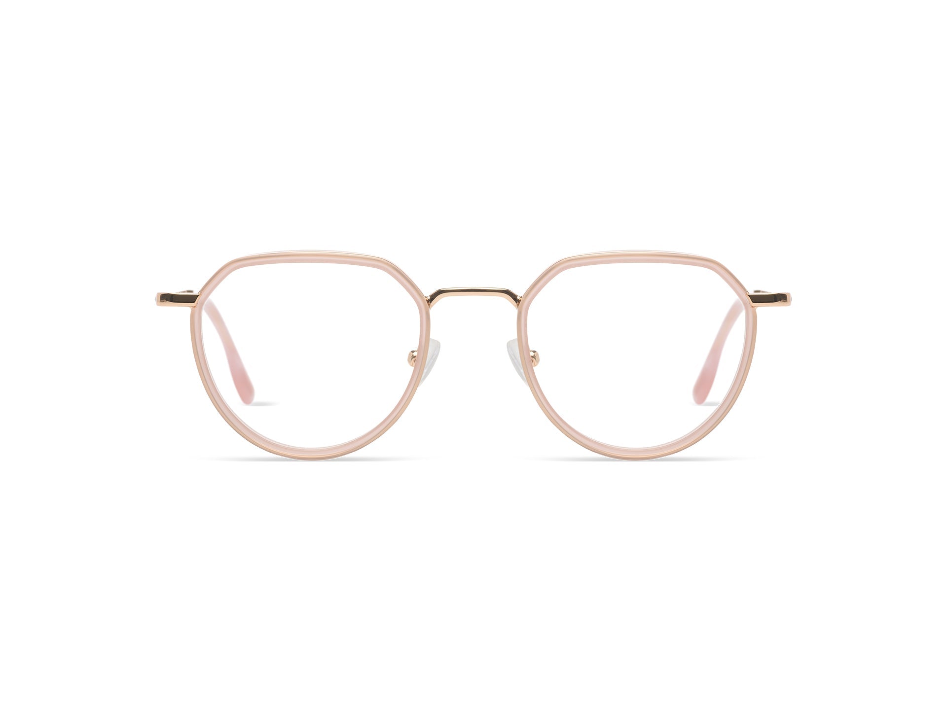 Komono Edwin – Rose pâle / Or rose – vue de face