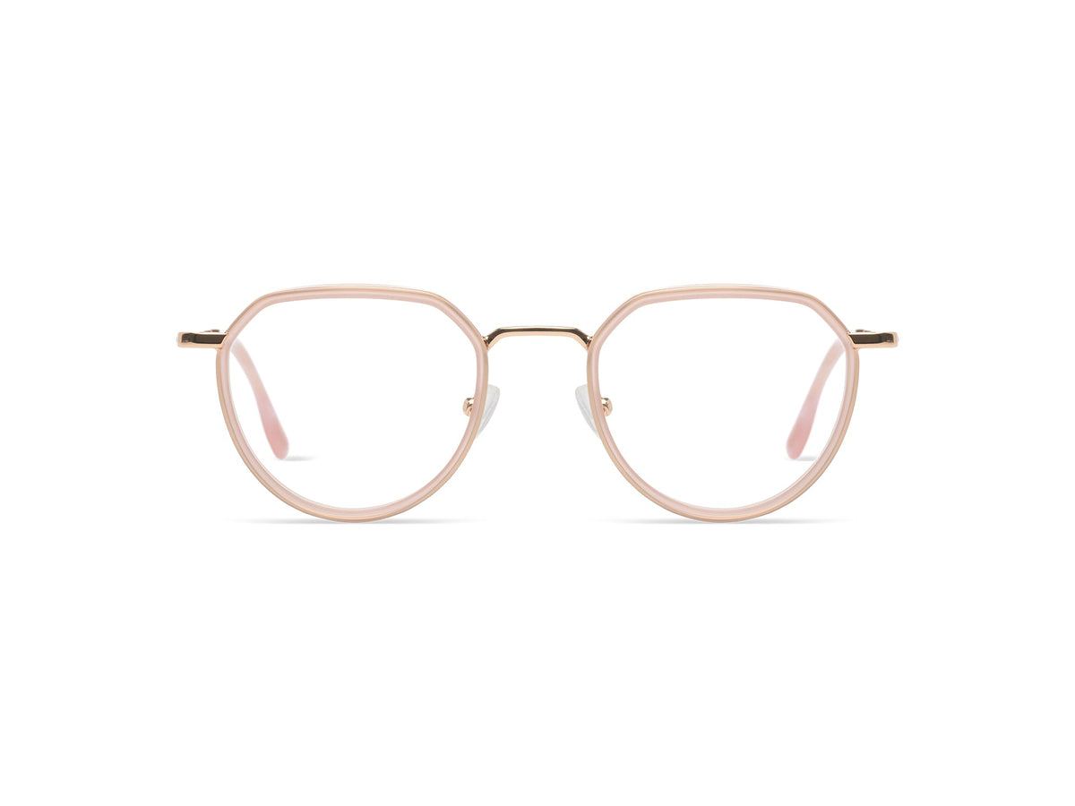 Komono Edwin – Rose pâle / Or rose – vue de face