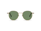 Komono Pete Sun – Or – verres verts polarisés – vue de face