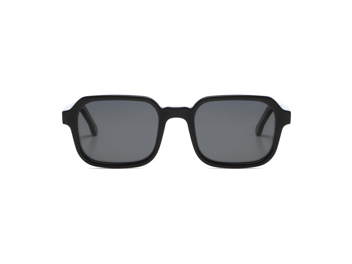 Komono Romeo – Noir – verres noirs – vue de face