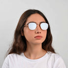 Eyepetizer Trois – Beige – verres marron – portées