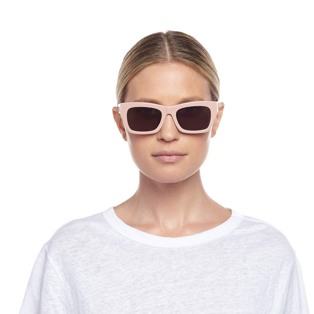 Le Specs Luxe Vega Alt Fit – Or rose – verres verts – portées